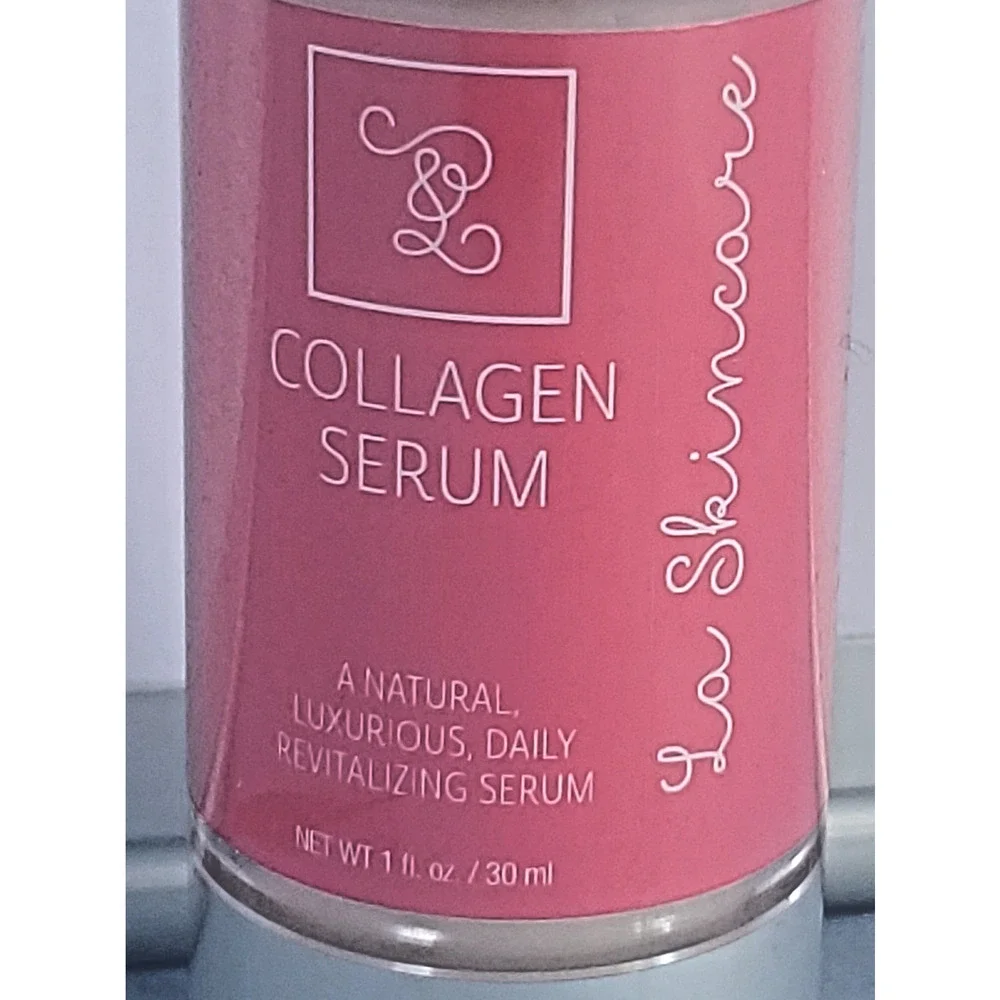 La Skincare Pro Collagen Serum Daily Revitalizing Anti-Aging Face Lift 1oz New